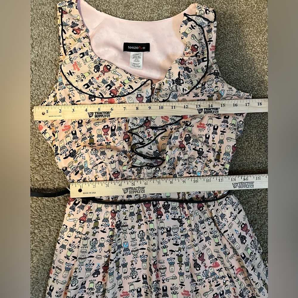 Teeze Me Fashionista Ruffle Mini Dress size 5 - Picture 7 of 11